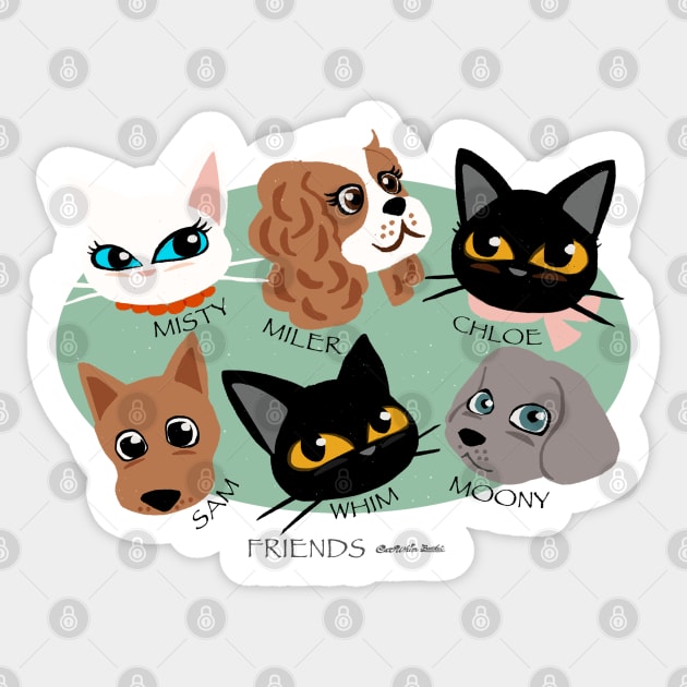 FRIENDS Sticker by BATKEI